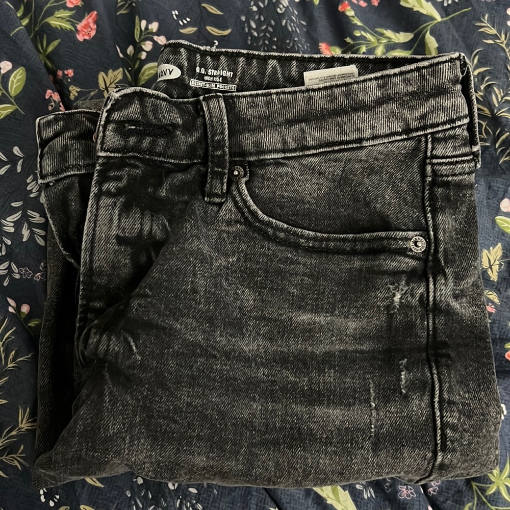 Old Navy “High Rise O.G. Straight” jeans-size 10